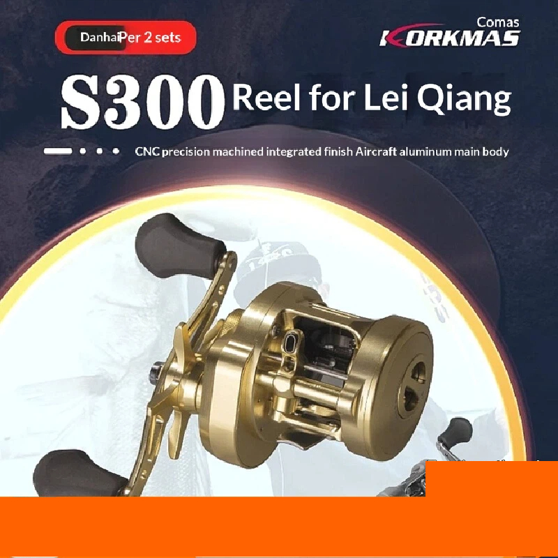 Korkmas S300 Full Metal Drum F - Trolling Reel review and price